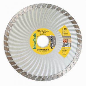 Алмазний круг NovoTools Basic 150 мм*7 мм*22,23 мм Турбохвиля (DBB150TW)