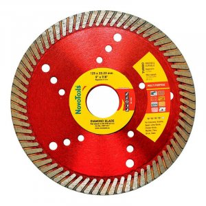 Алмазний круг NovoTools Professional 125 мм*10 мм*22,23 мм Турбо (DBP125/T)