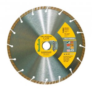 Алмазний круг NovoTools Basic 230 мм*7 мм*22,23 мм Турбо (DBS230/T)