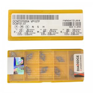 Пластина твердосплавна DCMT070204 VP15TF (Mitsubishi)