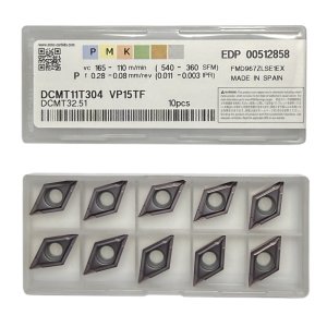 Пластина твердосплавна DCMT11T304 VP15TF (Mitsubishi)