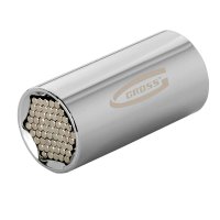 Головка торцева багаторозмірна 11-32 мм, під квадрат 1/2", CrV, хромована (GROSS, 13190)