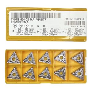 Пластина твердосплавна TNMG160408-MA VP15TF (Mitsubishi)