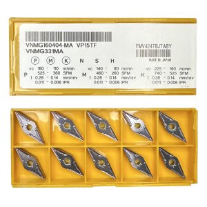 Пластина твердосплавна VNMG160404-MA VP15TF (Mitsubishi)