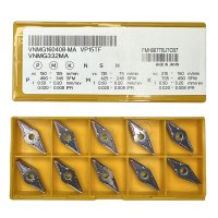 Пластина твердосплавна VNMG160408-MA VP15TF (Mitsubishi)