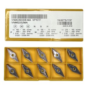 Пластина твердосплавна VNMG160408-MA VP15TF (Mitsubishi)
