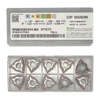 Пластина твердосплавна WNMG080404-MA VP15TF (Mitsubishi)