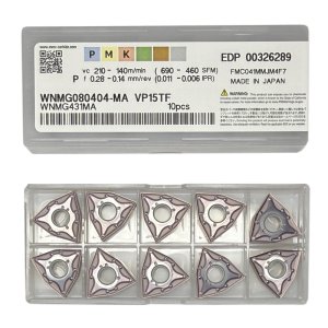 Пластина твердосплавна WNMG080404-MA VP15TF (Mitsubishi)