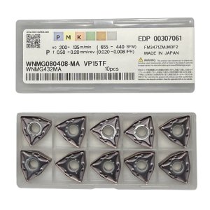 Пластина твердосплавна WNMG080408-MA VP15TF (Mitsubishi)