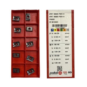 Пластина твердосплавна APKT100305PDER-X1 (Polbit)