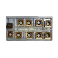 Пластина твердосплавна JDD07-12005R08-HT65 квадратна одностороння (ø12x4,45 R0,8) (Jongen)