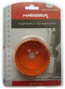 Коронка по металу 67 мм Bi-metal (Haisser, 2117667)