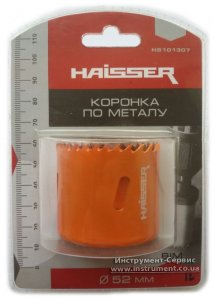Коронка по металу 52 мм Bi-metal (Haisser, 2117652)