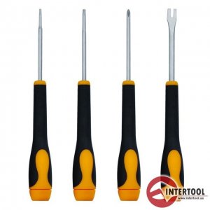 Набір точних викруток 4 шт. (InterTool, HT-0404)