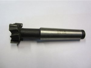 Фреза для обробки Т-подібних пазів к/х Ф 25х11х103 (паз 14 мм) z=6 КМ2 з т/с пластинами ВК8 (2252-0004)