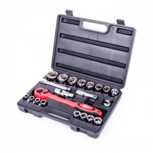 Професійний набір інструментів 1/2", 21 од. INTERTOOL ET-6021