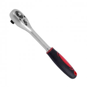 Рукоятка з храповим механізмом на 24 зуба 1/4", Cr-v (Intertool, HT-2104)