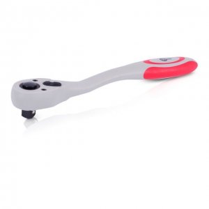 Рукоятка з храповим механізмом на 72 зуба 3/8" вигнута Cr-v(Professional) Intertool, HT-2108