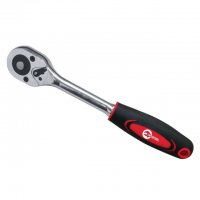 Рукоятка з храповим механізмом на 45 зубів 1/2" (Проф) Cr-v (Intertool, HT-2119)