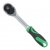 Трещоточная рукоятка 72 зуба 1/4", Cr-V (Intertool, HT-2124)