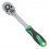 Рукоятка з храповим механізмом на 72 зуба 1/4", Cr-V (Intertool, HT-2124)