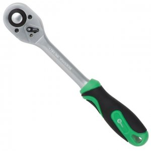 Рукоятка з храповим механізмом на 72 зуба 1/2", Cr-V. (Intertool, HT-2126)