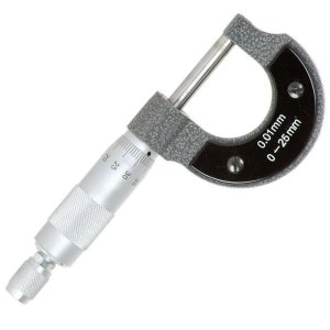 Мікрометр гладкий МК-25 0,01 (Intertool, MT-3041)