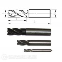 Фреза кінцева ц/х Ф 14,0 z=5 83/26 Р6М5
