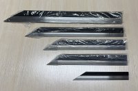 Лінійка лекальна тип ЛД-200 кл.0 з двостороннім скосом ножевидної форми (IS)