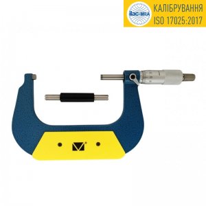 Мікрометр гладкий МК-125 кл.2 (калібрування ISO 17025) Мікротех®