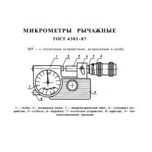Мікрометр важільний МР-50 0,002 (СРСР)