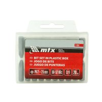 Набір біт РH2*25 мм, сталь 45Х, 20шт, в пластиковому боксі (MTX, 113529)