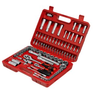 Набір слюсарно-монтажний з квадратом 1/4", 1/2", 94 предмета (MTX MASTER, 135809)