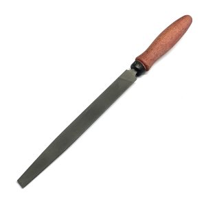 Напильник плоский 200 №3 остроносый с деревянной ручкой