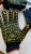 Рукавички PRO GLOVE чорні з ПВХ крапкою, арт.3107