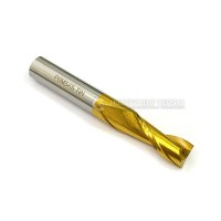 Фреза шпоночна ц/х Ф 14 мм 73/16 DIN 327 Р6М5К5 (HSSCo5) TiN шліфована А1 (IS)