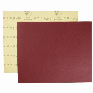 Шліфшкурка на папері Р2000, 230*280мм, водостійка, червона (SIA Abrasives)