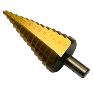 Свердло ступінчасте 5-35 мм, Р6М5 TIN (IS)