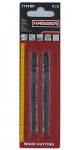 Пилочне полотно T101BR, 75 мм, н-р 2 шт, по дереву (Haisser, 6111523)