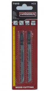 Пилочне полотно T101D, 75 мм, н-р 2 шт, по дереву (Haisser, 6111524)