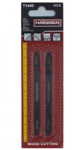 Пилочне полотно T144D, 75 мм, н-р 5 шт, по дереву (Haisser, 6111529)