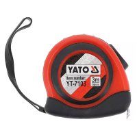 Рулетка 3 м х 16мм, магнітний накінечник, нейлонове покриття (YATO, YT-7103)