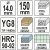Свердло універсальне Ф 14,0 мм, L=150мм, YG8, HRC 90-92 (YATO, YT-43948)